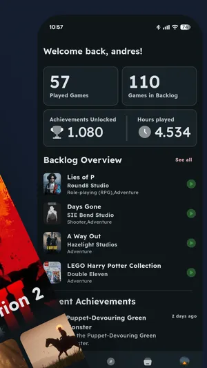 Game details and Metacritic scores