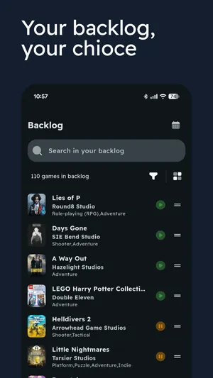 Game library and collections