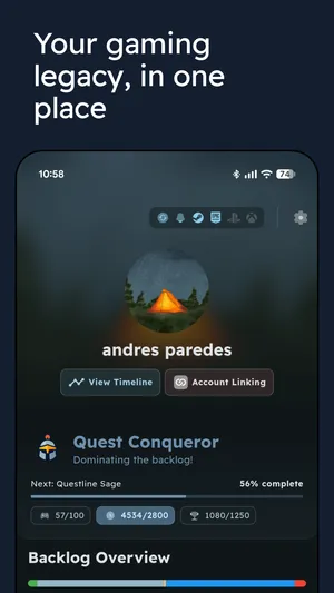 Multi-platform game info